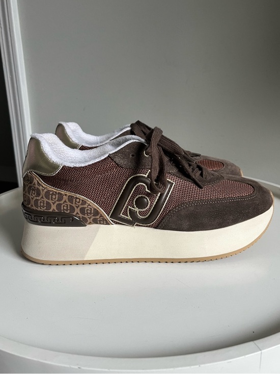 Liu Jo Italian Brand Dreamy 02 Women’s Leather Textile Sneakers EU 41/US 10.5-11 - Picture 3 of 16